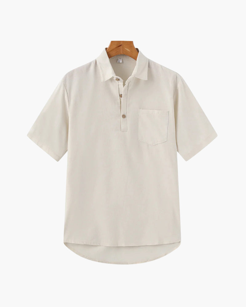 Casablanca Linen Polo