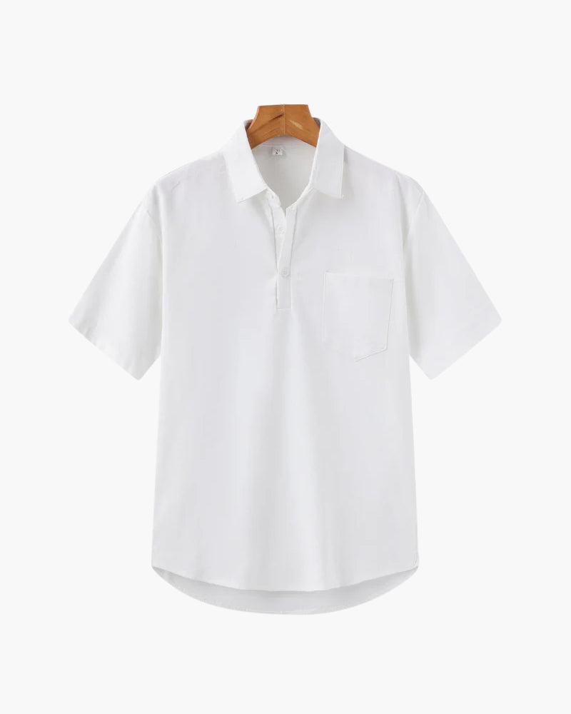 Casablanca Linen Polo