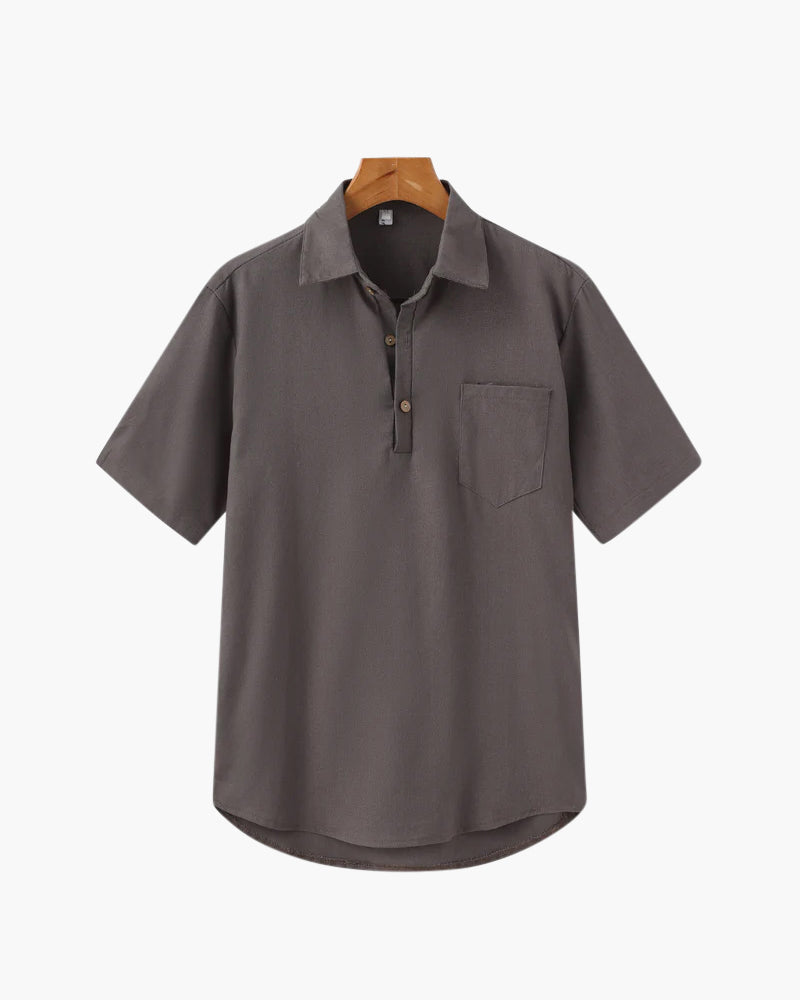 Casablanca Linen Polo