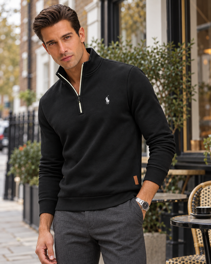 The Kensington Half-Zip Knit