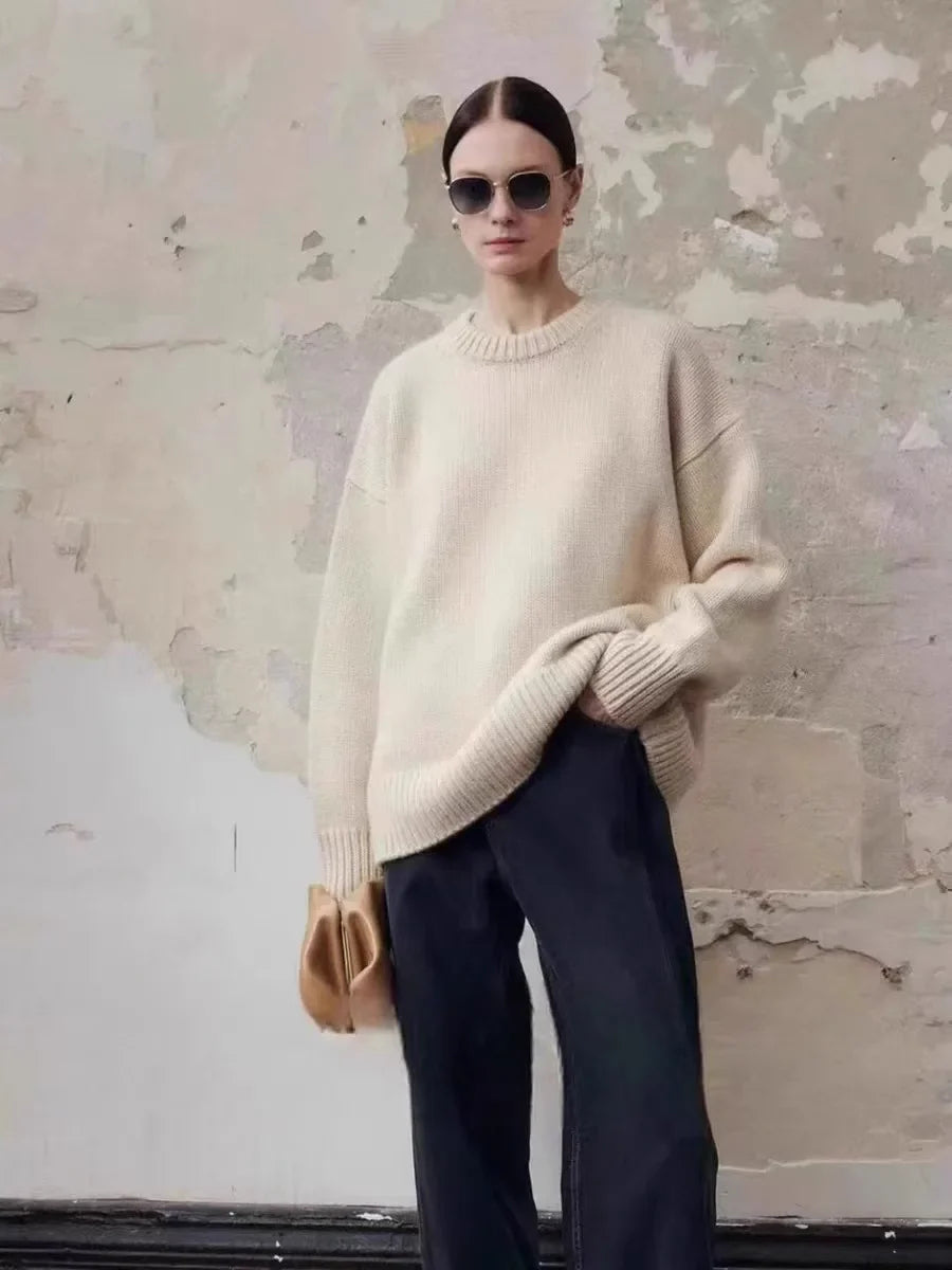 Bellmere Pure Cashmere Oversized Sweater