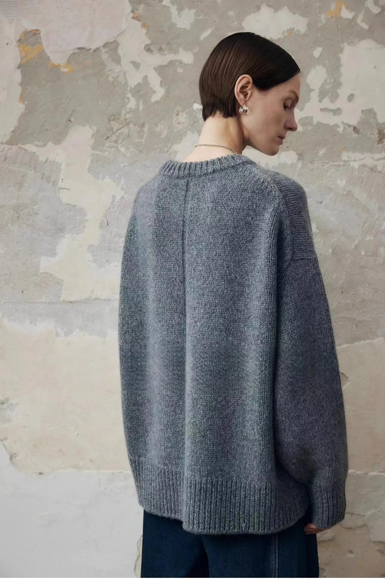 Bellmere Pure Cashmere Oversized Sweater