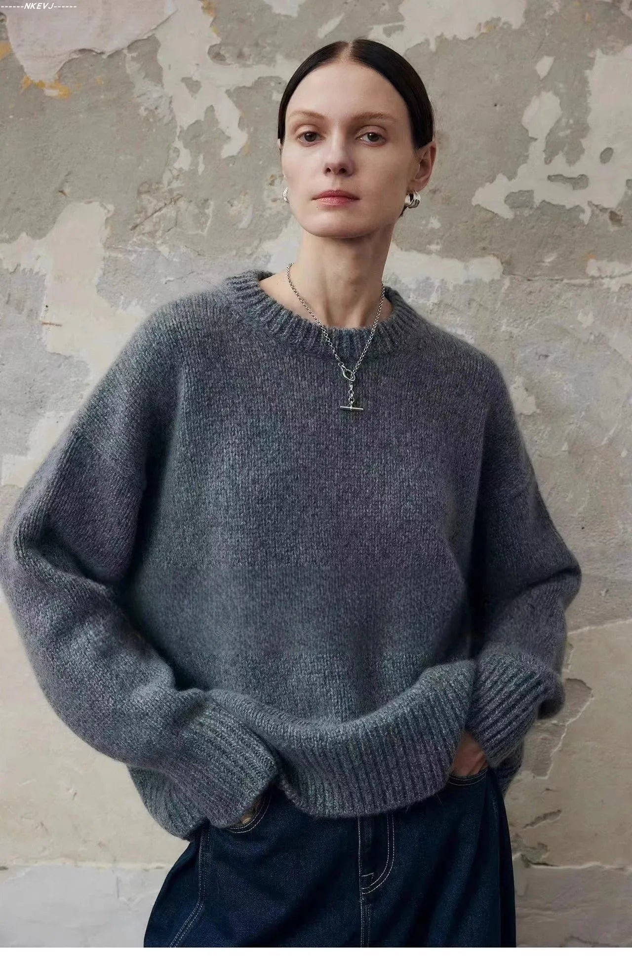 Bellmere Pure Cashmere Oversized Sweater