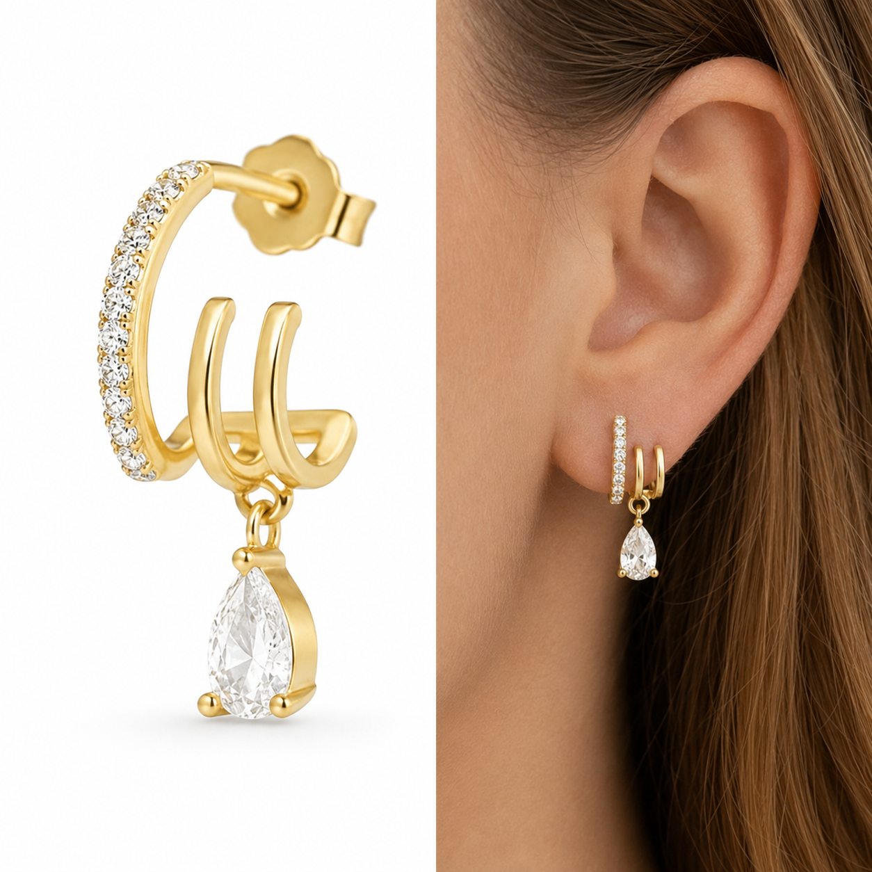 Lumé Illusion earring